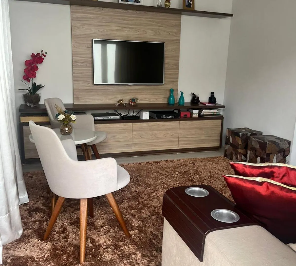 Quarto em Acomodações Particulares Quarto Acolhedor No Balneario Florianópolis Brasil